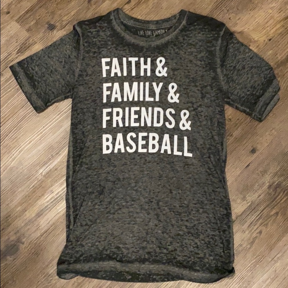 Short Sleeve Burnt Graphic T-Shirt
